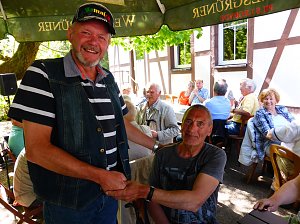 Herzsportgruppe wanderte zum Braunsteinhaus