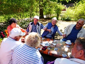 Herzsportgruppe wanderte zum Braunsteinhaus