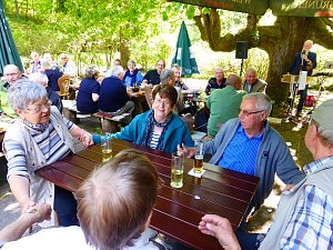 Herzsportgruppe wanderte zum Braunsteinhaus