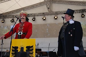 &Uuml;bergabe des Roland in Gold