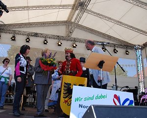 &Uuml;bergabe des Roland in Gold