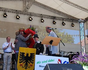 &Uuml;bergabe des Roland in Gold