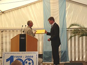 Festakt 100 Jahre Frankenh&auml;user Fu&szlig;ball