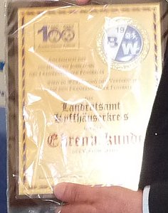 Festakt 100 Jahre Frankenh&auml;user Fu&szlig;ball