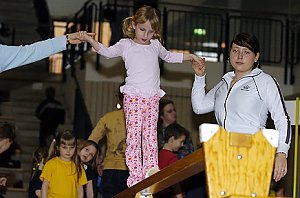 Kindergartensporttag in der Wiedigsburghalle