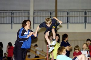 Kindergartensporttag in der Wiedigsburghalle