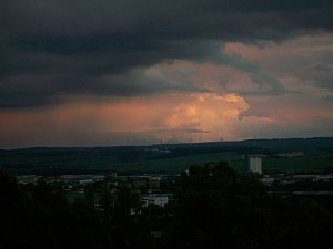 Sommersonnenwende auf dem Berg