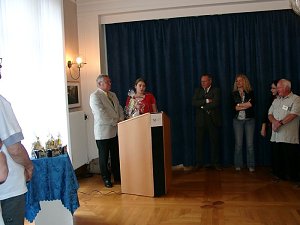 Bei Freunden geschwommen