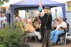 Lampionfest im Seniorenheim "Gl&uuml;ck auf" in Bleicherode