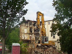 Abriss altes Finanzamt