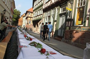 Essen der Kulturen in der Kurzen Meile