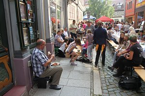 Essen der Kulturen in der Kurzen Meile