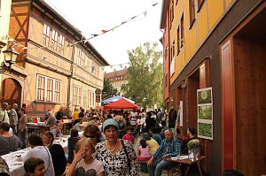 Essen der Kulturen in der Kurzen Meile