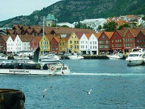Bergen in Norwegen
