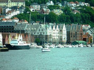 Bergen in Norwegen