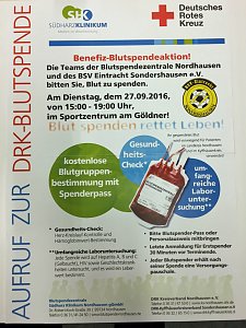 Blutspende und Typisierung