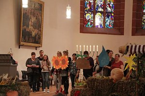 Erntedank Gottesdienst der Nordthüringer Lebenshilfe