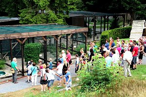 Besuch im Harzfalkenhof