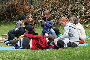 Spa&szlig; im Camp