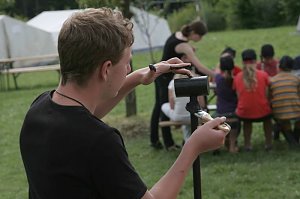 Spa&szlig; im Camp