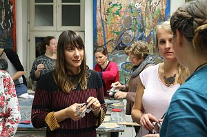 Bastelabend in der Jugendkunstschule