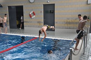 Schulanfangsparty im Badehaus