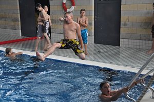 Schulanfangsparty im Badehaus