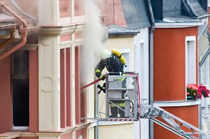 Brand in Nordhausen