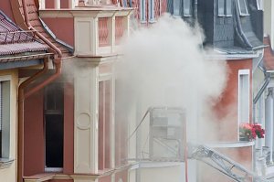 Brand in Nordhausen