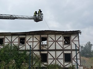 Brand in der Schachtstra&szlig;e