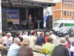 Wahlkampftour Althaus