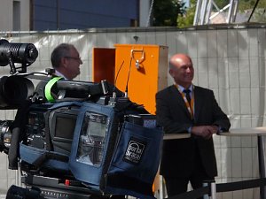 Besuch von Angela Merkel in Nordhausen