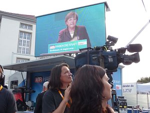 Besuch von Angela Merkel in Nordhausen