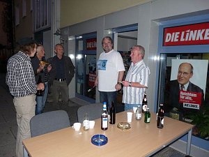 Wahlparty Die Linke