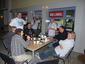 Wahlparty Die Linke
