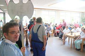 Rolandgruppe zu Besuch bei der Lebenshilfe