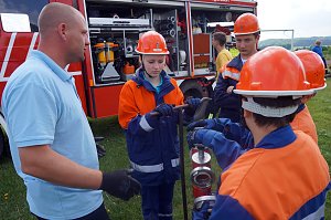 Leistungsüberprüfung bei der Jugendfeuerwehr