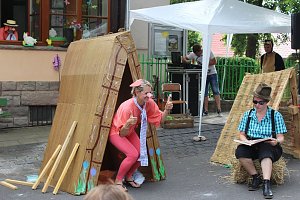 "Gro&szlig;e Schweinerei" vor der Kindervilla