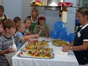 Z&auml;hne gezeigt