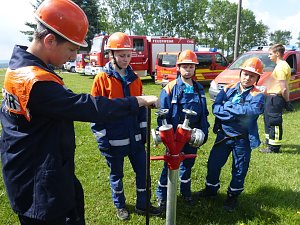 Hohnsteiner Jugendfeuerwehren im Pr&uuml;fungsstress