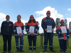 Hohnsteiner Jugendfeuerwehren im Pr&uuml;fungsstress