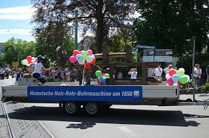 Festumzug zum 1090. Geburtstag der Rolandstadt