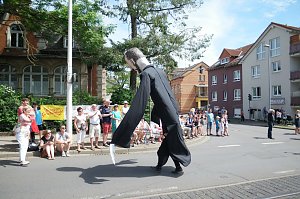 Festumzug zum 1090. Geburtstag der Rolandstadt