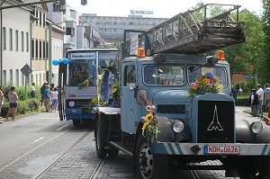 Festumzug zum 1090. Geburtstag der Rolandstadt