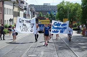 Festumzug zum 1090. Geburtstag der Rolandstadt