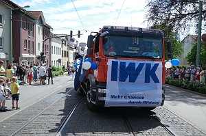 Festumzug zum 1090. Geburtstag der Rolandstadt