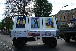 Festumzug zum 1090. Geburtstag der Rolandstadt