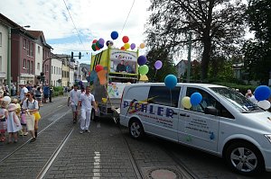 Festumzug zum 1090. Geburtstag der Rolandstadt