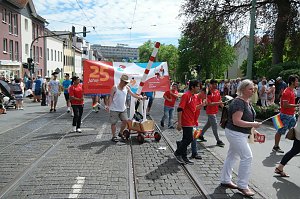 Festumzug zum 1090. Geburtstag der Rolandstadt