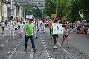 Festumzug zum 1090. Geburtstag der Rolandstadt
